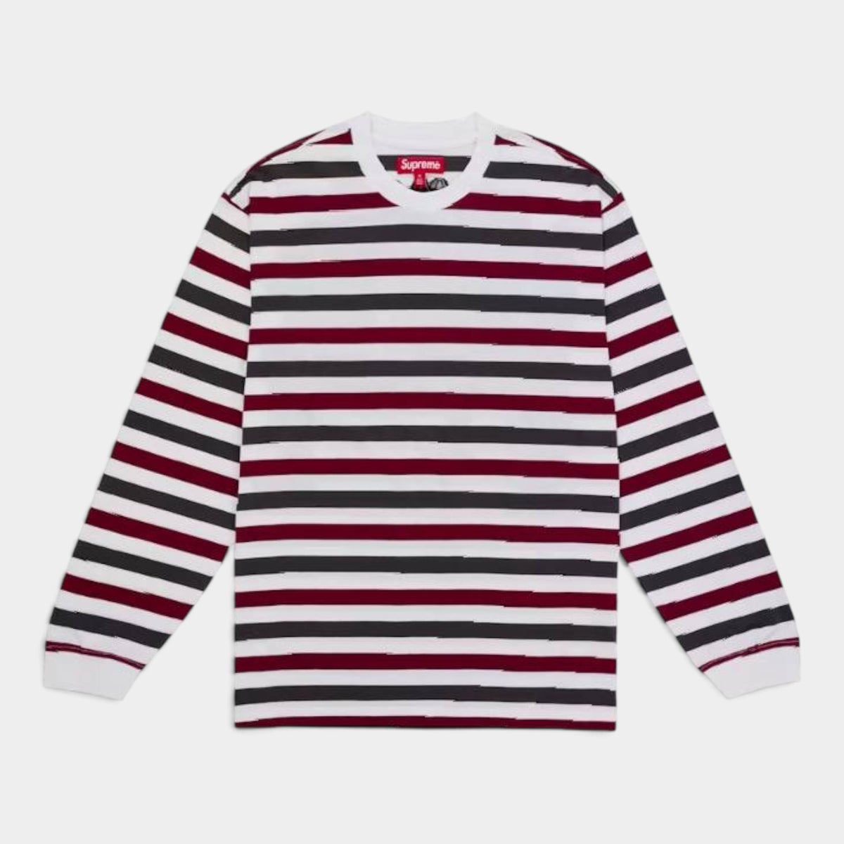 Supreme シュプリーム 2026AW Intarsia L/S Top インターシャロングスリーブトップTシャツ ストライプ1