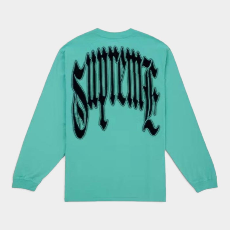  Supreme シュプリーム 2026AW Intarsia L/S Top インターシャロングスリーブトップTシャツ ティール