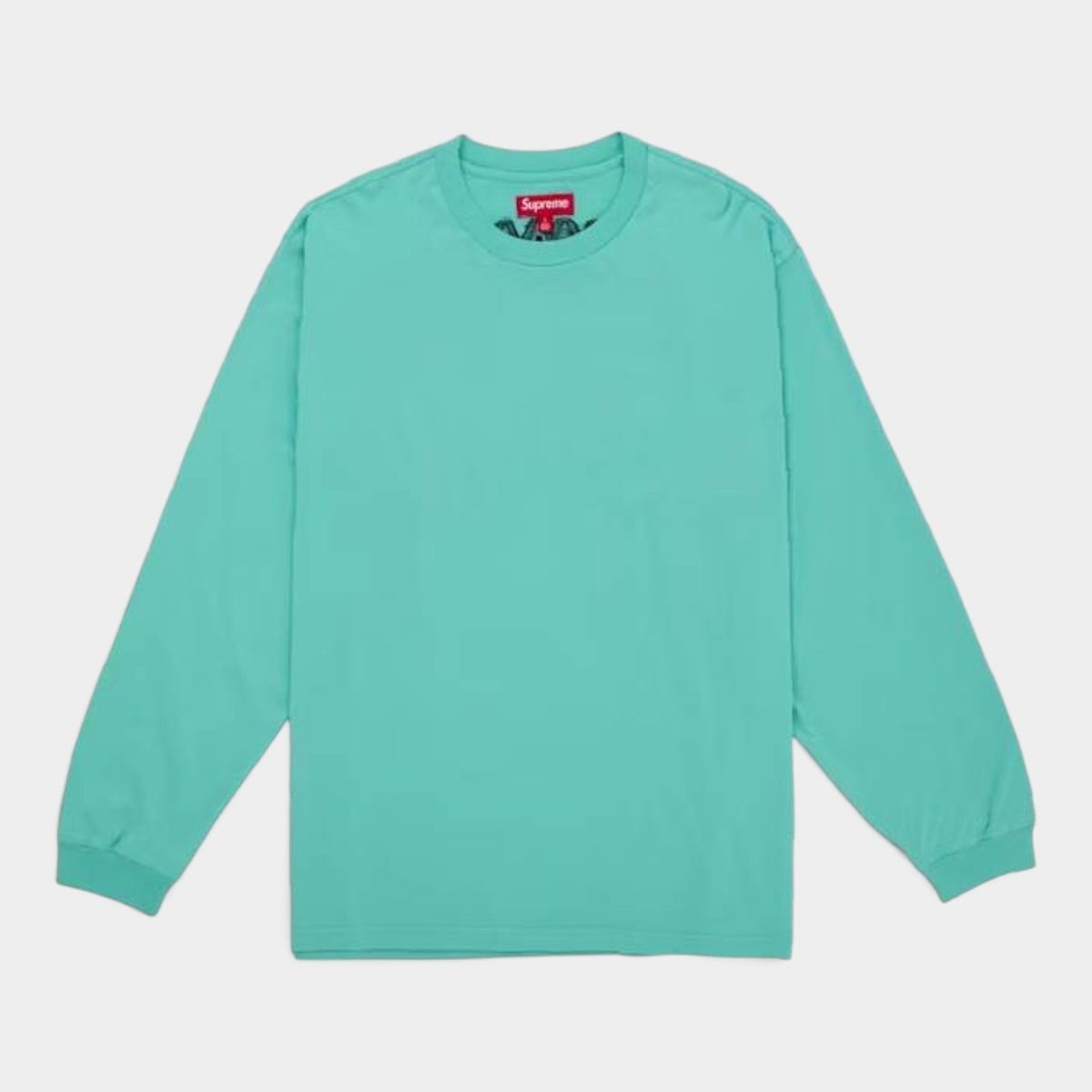  Supreme シュプリーム 2026AW Intarsia L/S Top インターシャロングスリーブトップTシャツ ティール1