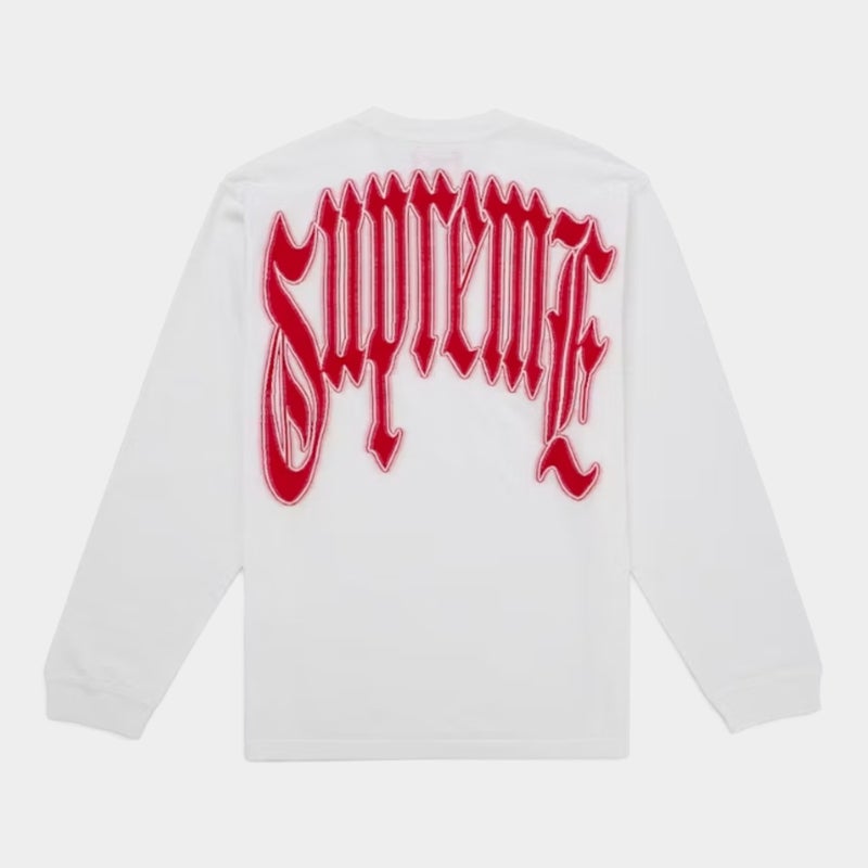 Supreme シュプリーム 2026AW Intarsia L/S Top インターシャロングスリーブトップTシャツ ホワイト