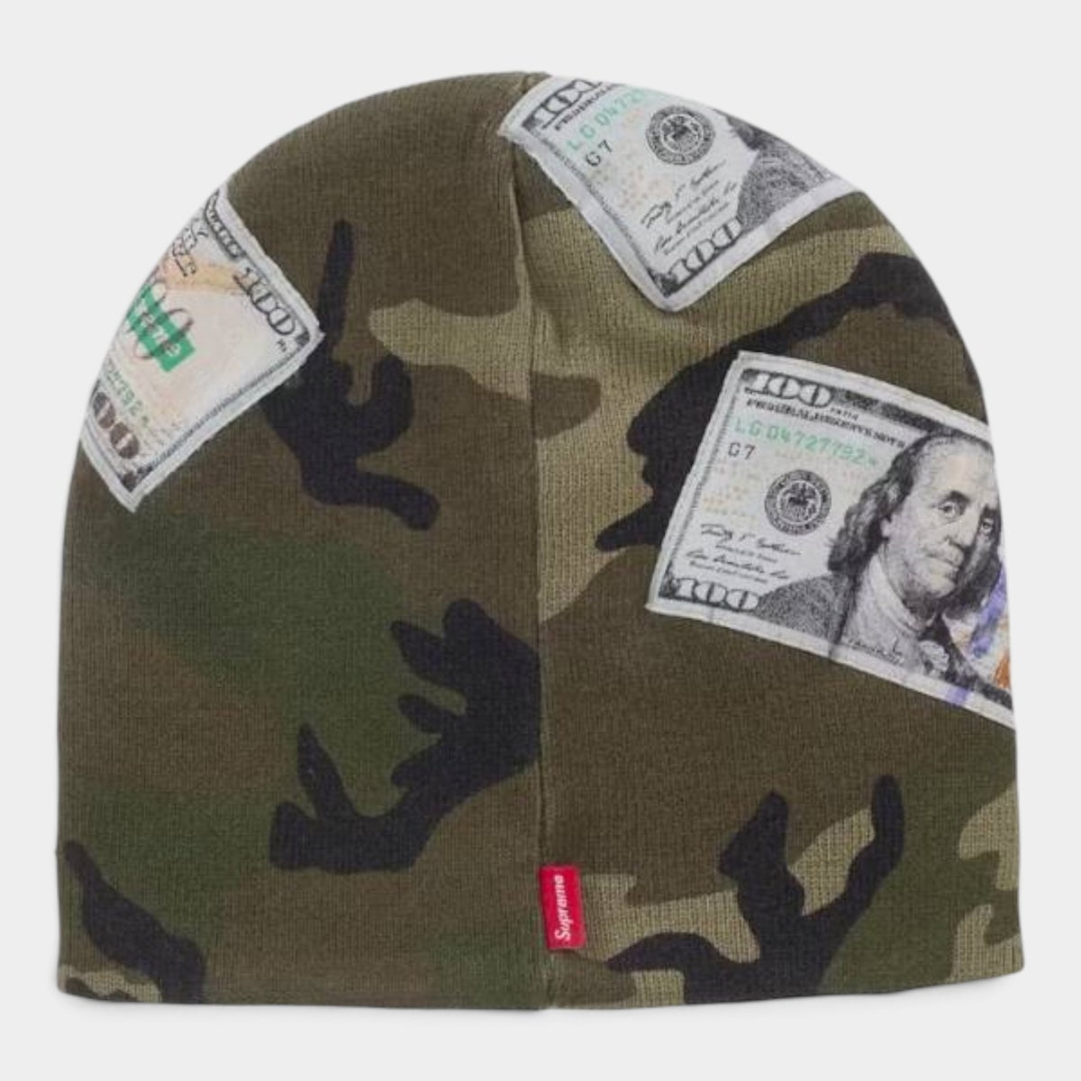Supreme シュプリーム 2026AW Money Beanie　マネービーニー ウッドランドカモ1