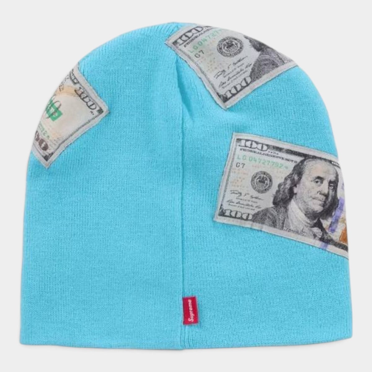 Supreme シュプリーム 2026AW Money Beanie　マネービーニー ライトブルー1