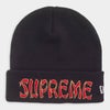 Supreme シュプリーム 2026AW New Era Action Beanie　ニューエラアクションビーニー 　ブラック
