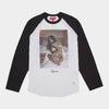  Supreme シュプリーム 2026AW Larry Clark Sequin Raglan L/S Top　ラリークラーク シークインラグランロングスリーブトップTシャツ ブラック