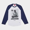 Supreme シュプリーム 2026AW Larry Clark Sequin Raglan L/S Top　ラリークラーク シークインラグランロングスリーブトップTシャツ ネイビー