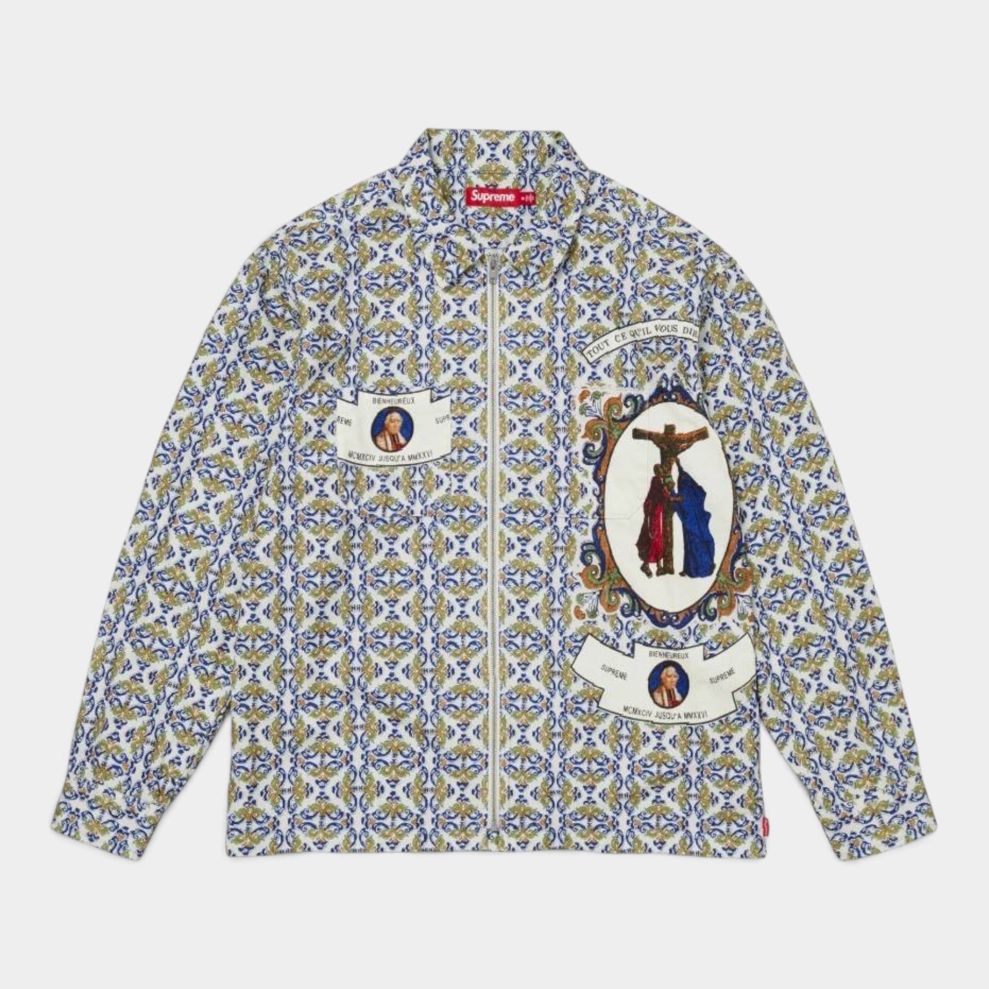 Supreme シュプリーム 22SS Burberry Denim Trucker Jacket バーバリー