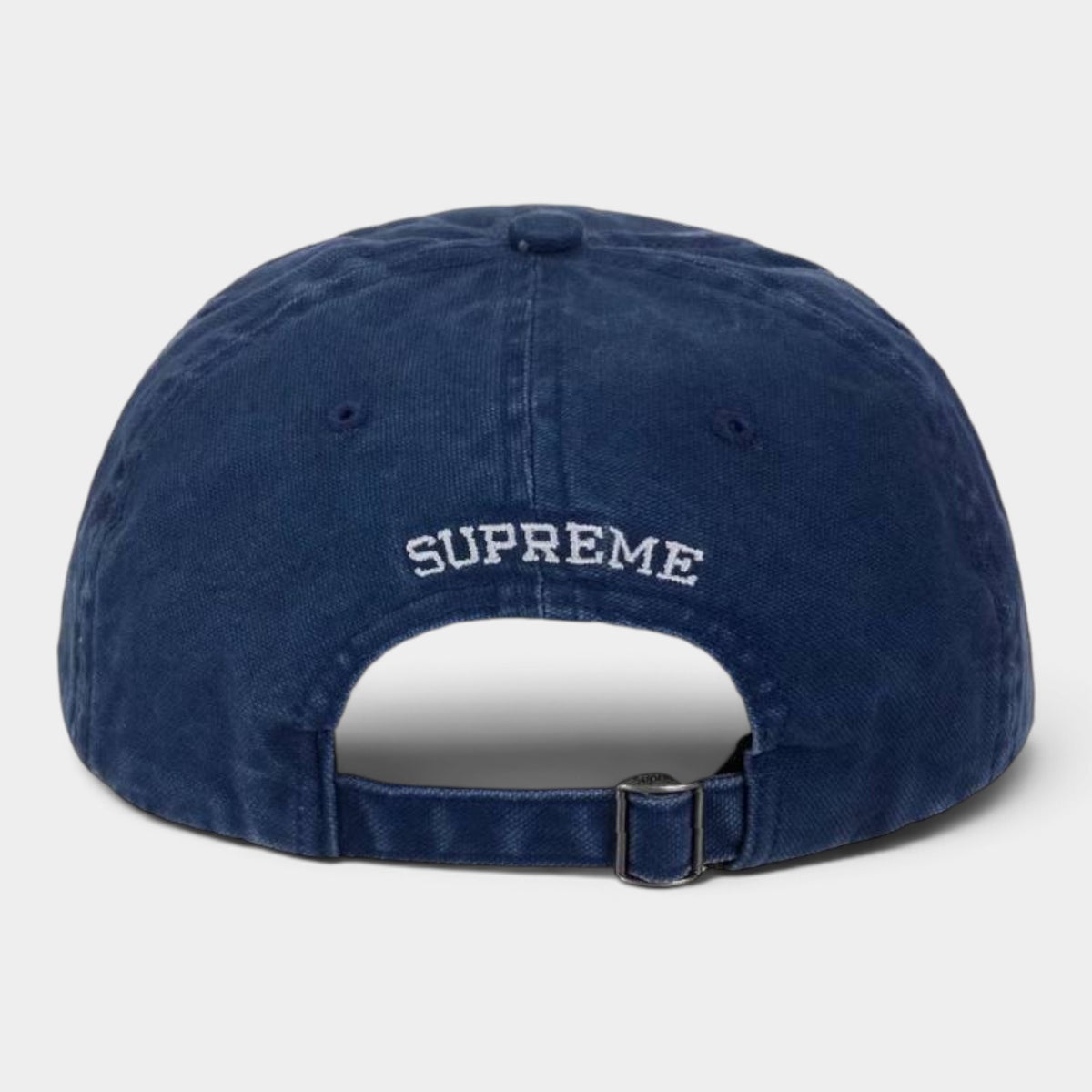 Supreme シュプリーム 2026AW Washed Canvas S Logo 6-Panel Cap ウォッシュドキャンバス Sロゴ 6パネル キャップ ネイビー　1