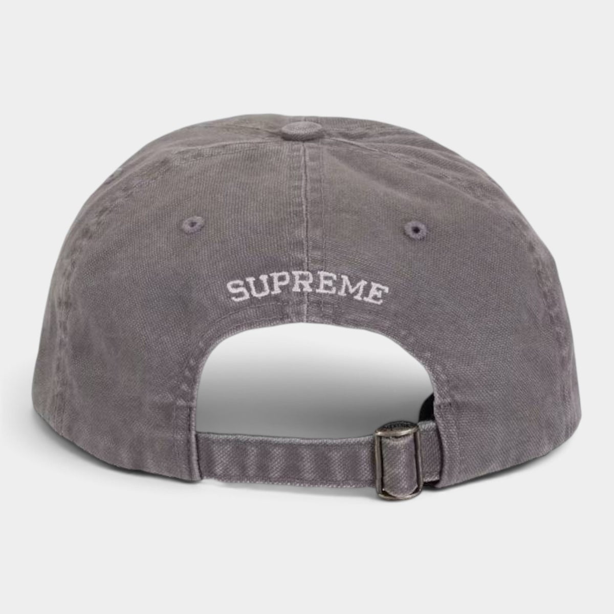 Supreme シュプリーム 2026AW Washed Canvas S Logo 6-Panel Cap ウォッシュドキャンバス Sロゴ 6パネル キャップ グレー1