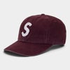 Supreme シュプリーム 2026AW Washed Canvas S Logo 6-Panel Cap ウォッシュドキャンバス Sロゴ 6パネル キャップ プラム