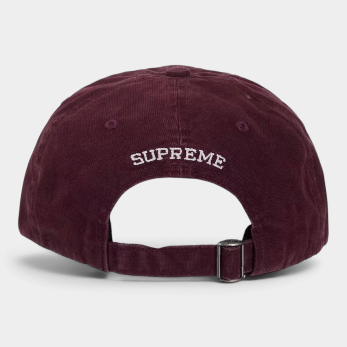 Supreme シュプリーム 2026AW Washed Canvas S Logo 6-Panel Cap ウォッシュドキャンバス Sロゴ 6パネル キャップ プラム1