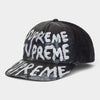  Supreme シュプリーム 2026AW Painted 5-Panel Cap ペインテッド 5パネルキャップ ブラック
