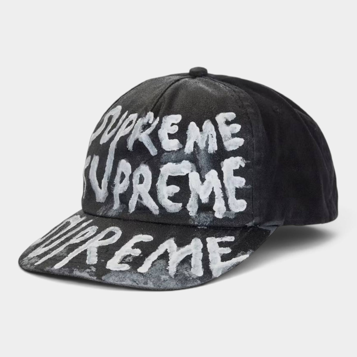  Supreme シュプリーム 2026AW Painted 5-Panel Cap ペインテッド 5パネルキャップ ブラック