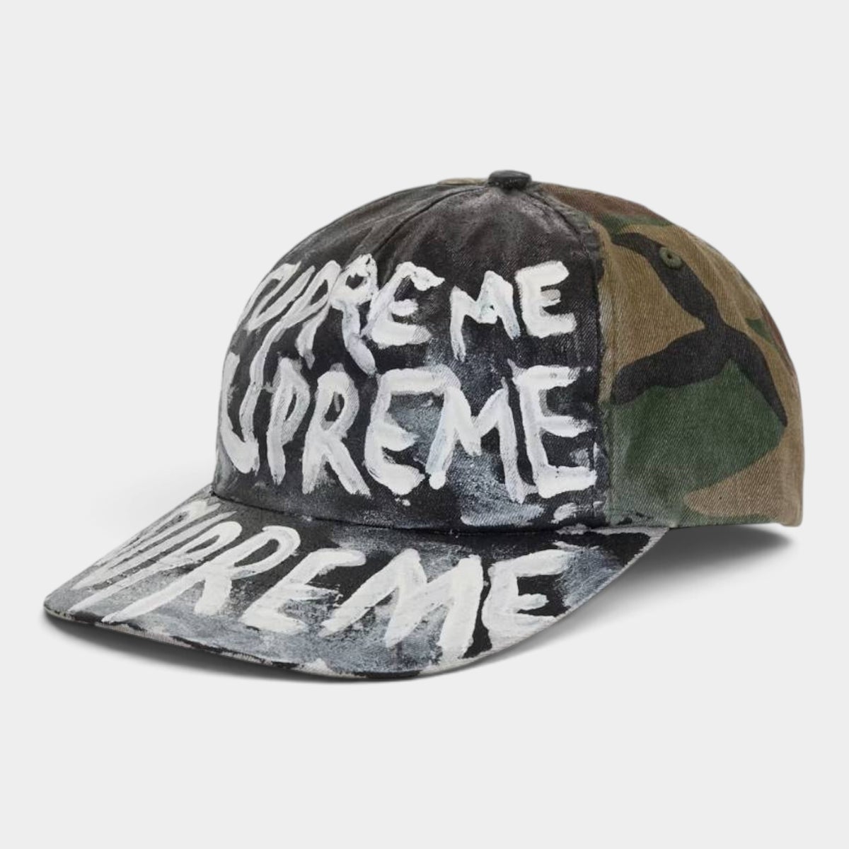 Supreme シュプリーム 2026AW Painted 5-Panel Cap ペインテッド 5パネルキャップ ウッドランドカモ