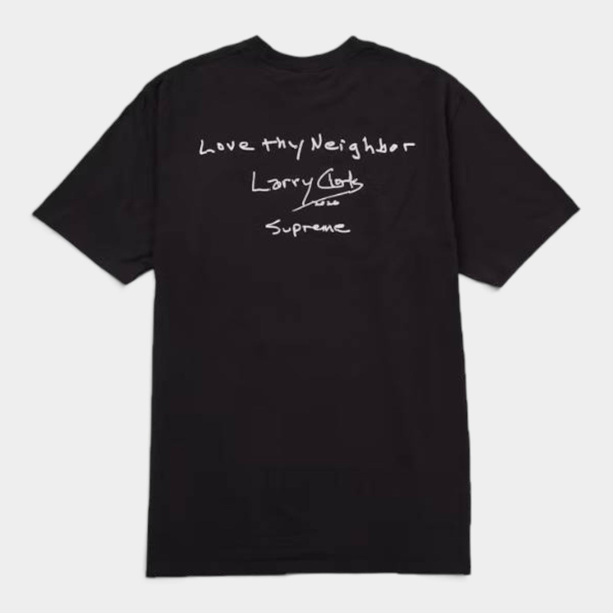 Supreme シュプリーム 2026AW Larry Clark Neighbor Tee ラリークラーク ネイバーTシャツ　ブラック1