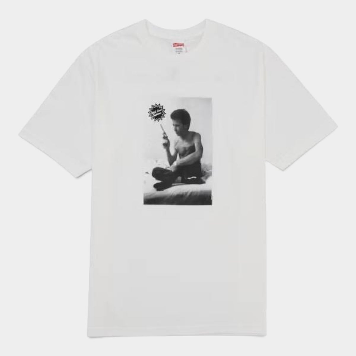 Supreme シュプリーム 2026AW Larry Clark Gun Tee ラリークラーク ガンTシャツ　ホワイト