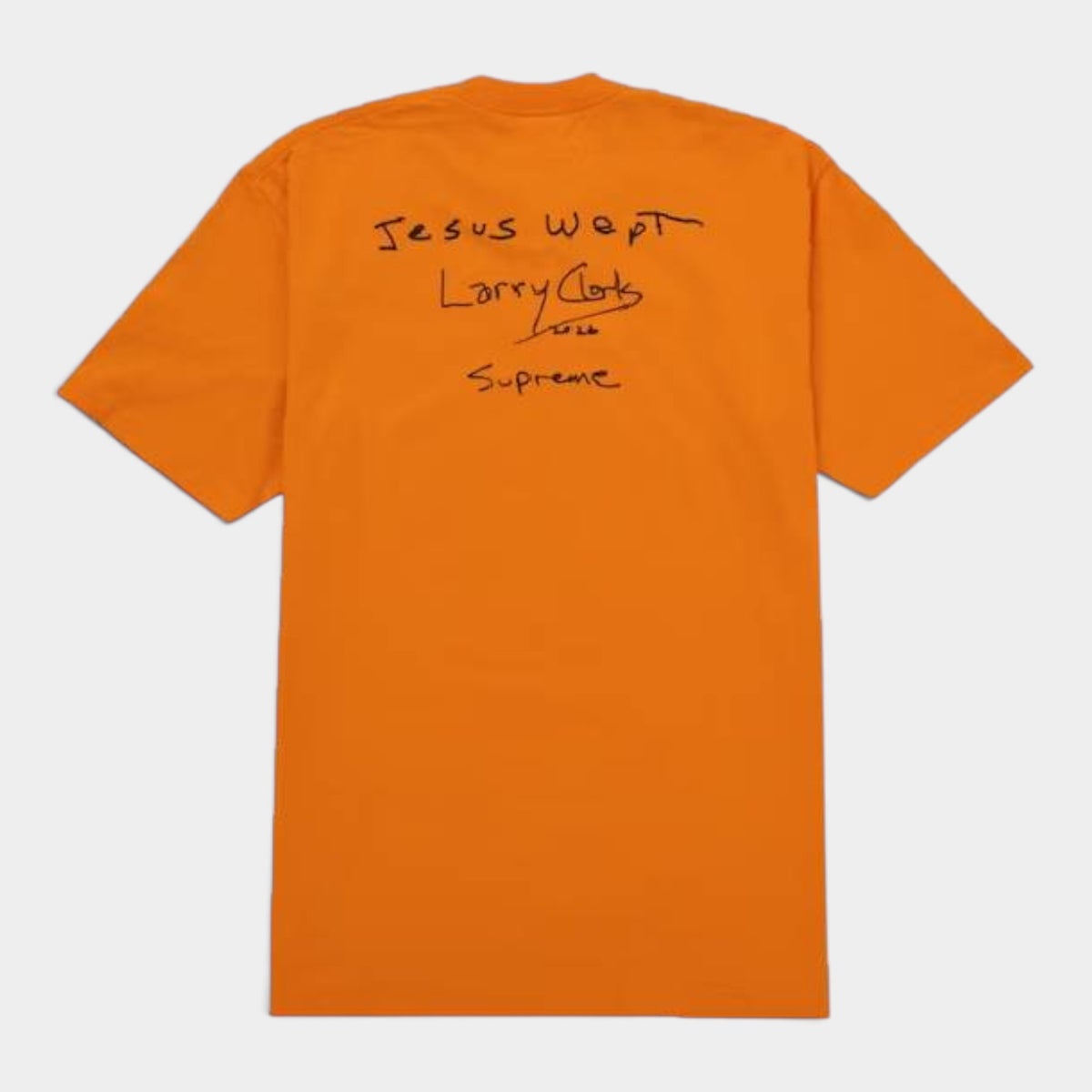 Supreme シュプリーム 2026AW Larry Clark Gun Tee ラリークラーク ガンTシャツ　オレンジ1