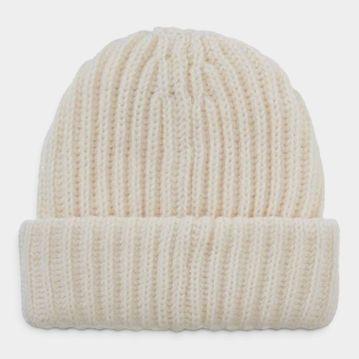 Supreme シュプリーム 2026AW Classic Logo Chunky Ribbed Beanie クラシックロゴ チャンキーリブビーニー　ホワイト1