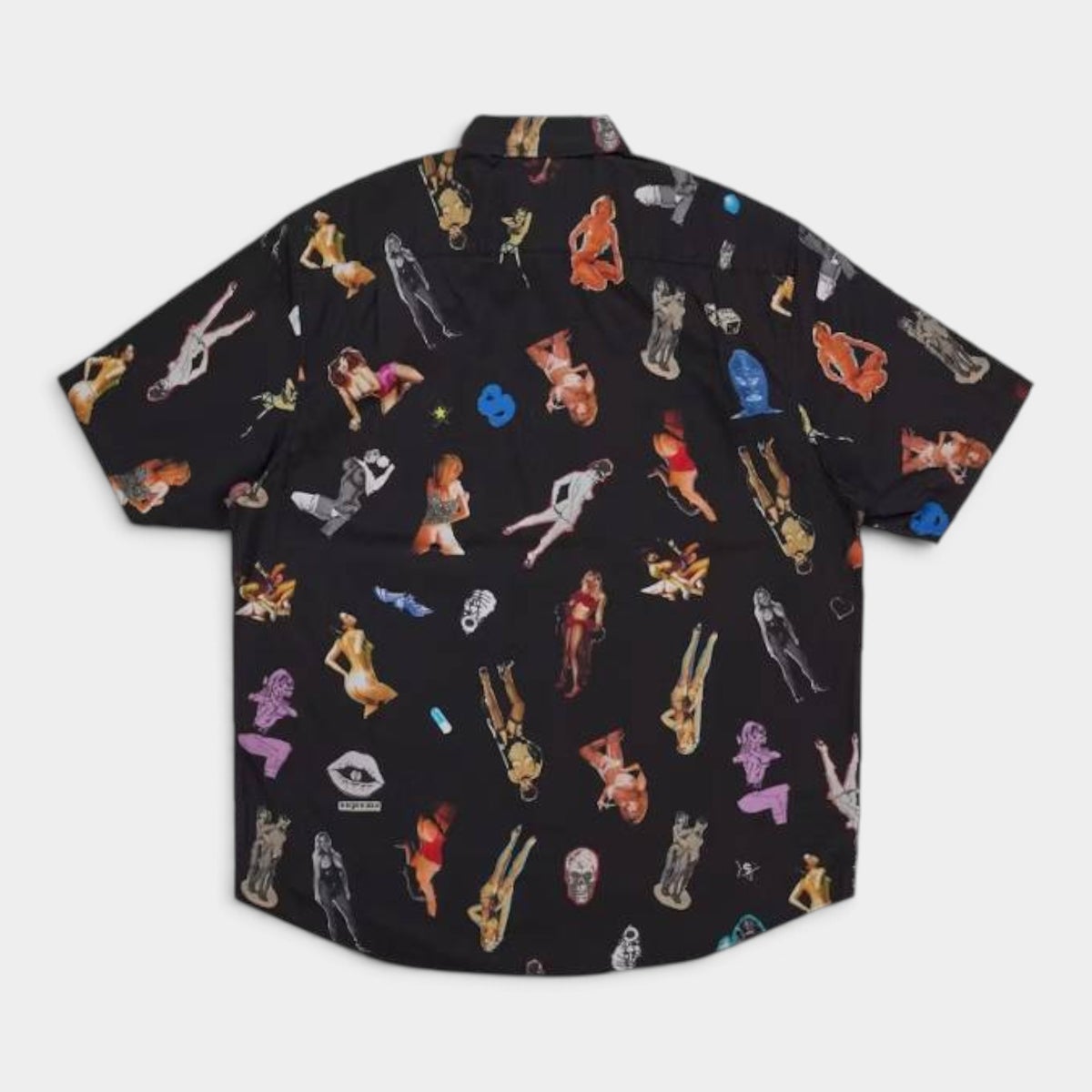 Supreme シュプリーム 2026AW Girls Collage S/S Shirt ガールズコラージュ ショートスリーブシャツ ブラック1