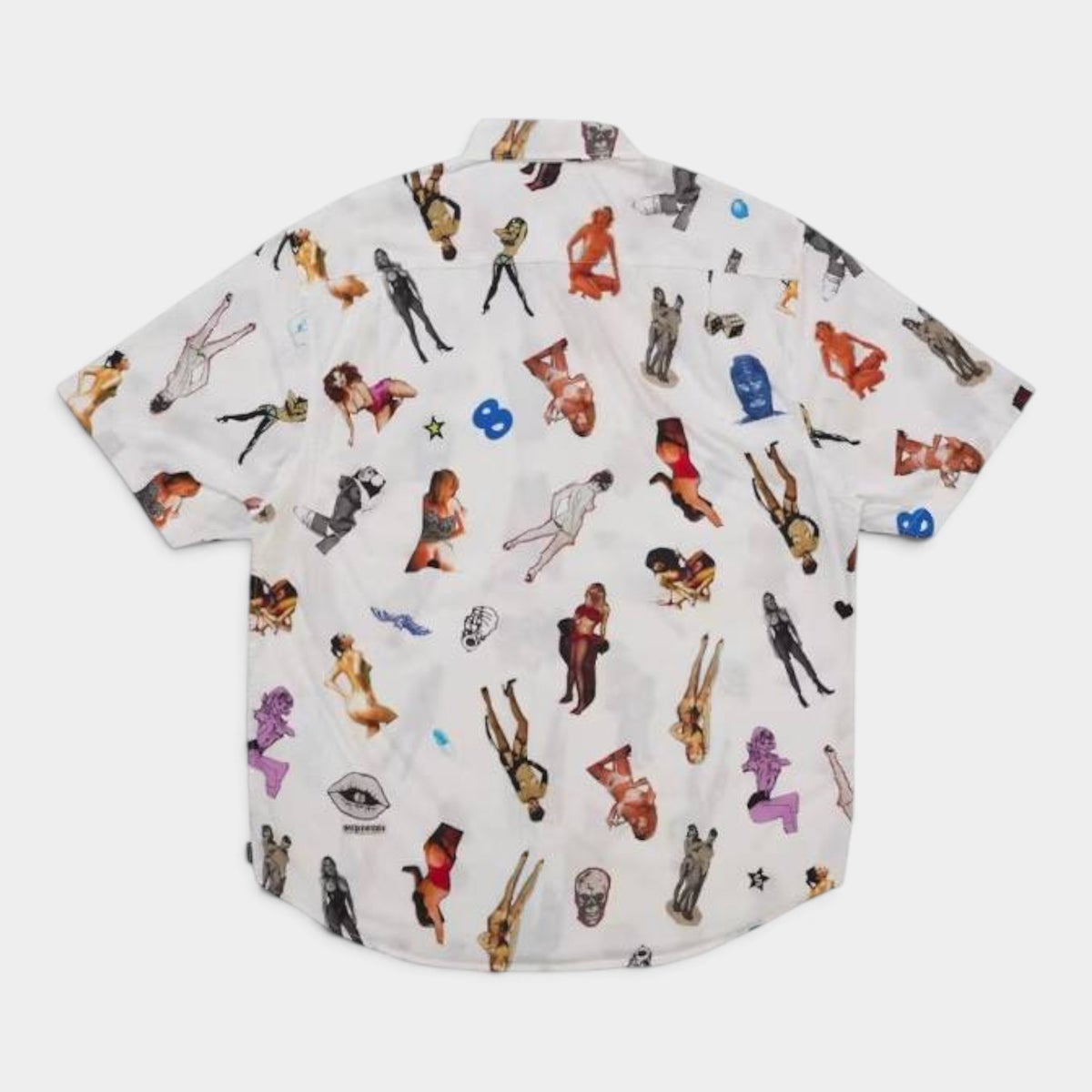 Supreme シュプリーム 2026AW Girls Collage S/S Shirt ガールズコラージュ ショートスリーブシャツ ホワイト1