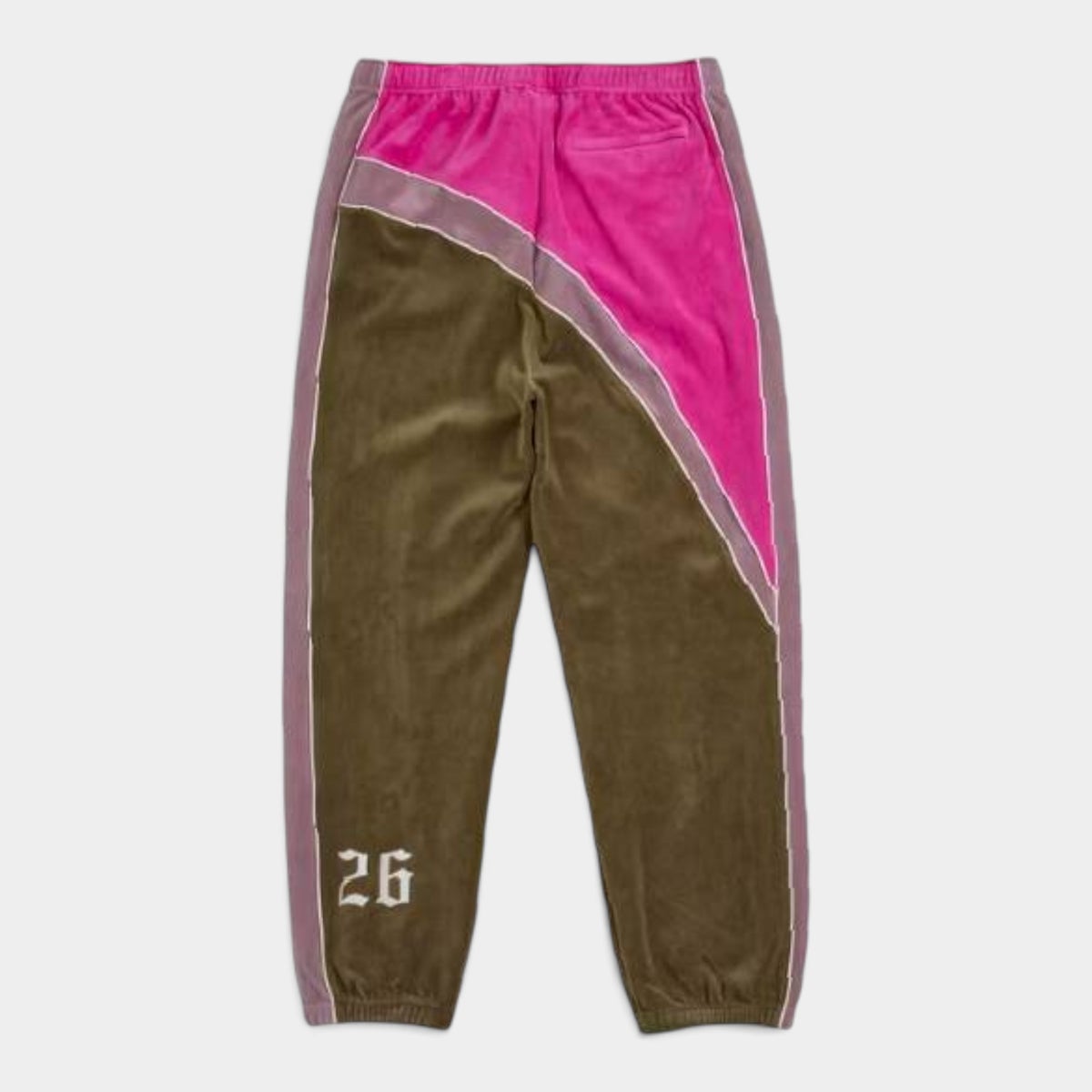 Supreme シュプリーム 2026AW Umbro Velour Track Pant アンブロ ベロアトラックパンツ オリーブ1