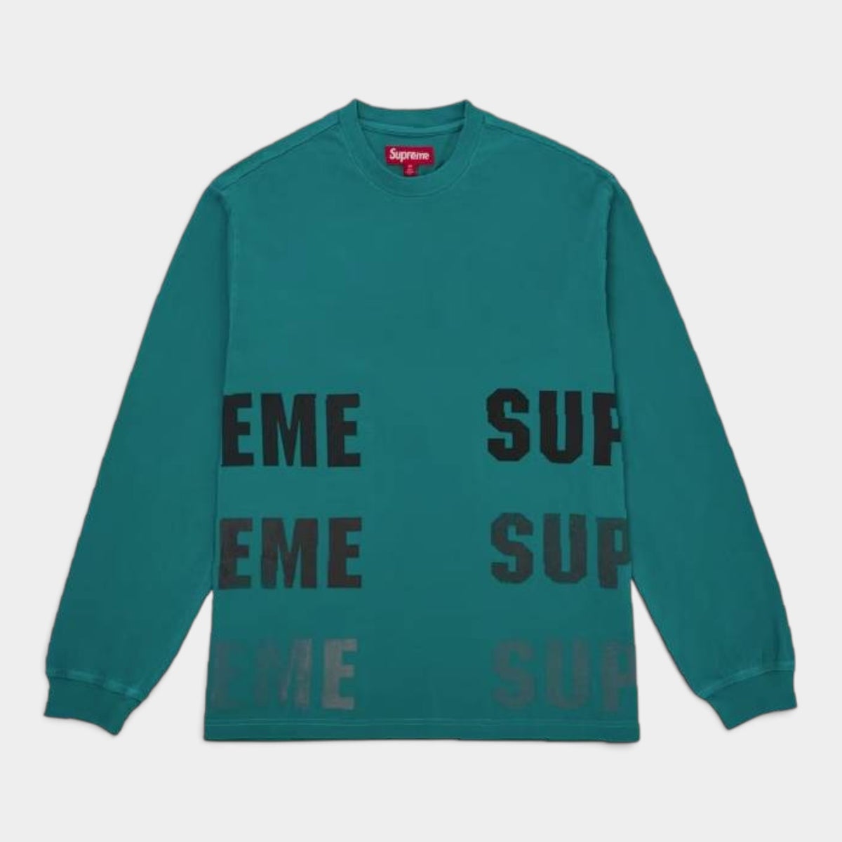 Supreme シュプリーム 2026AW Reflective L/S Top リフレクティブ ロングスリーブトップ ティール