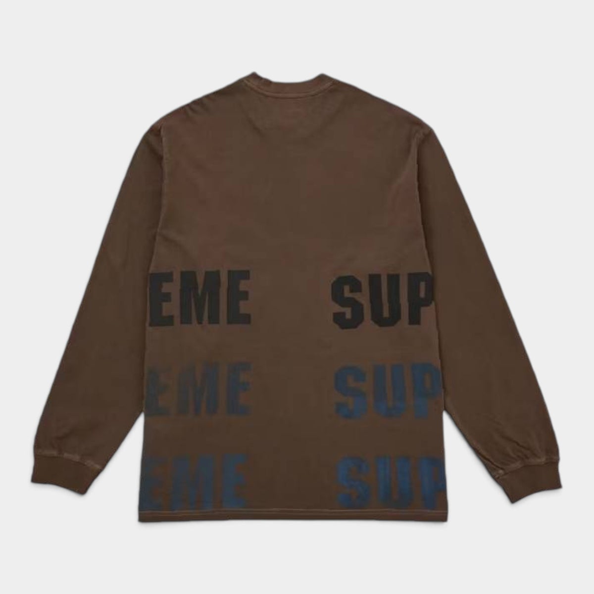 Supreme シュプリーム 2026AW Reflective L/S Top リフレクティブ ロングスリーブトップ ブラウン1