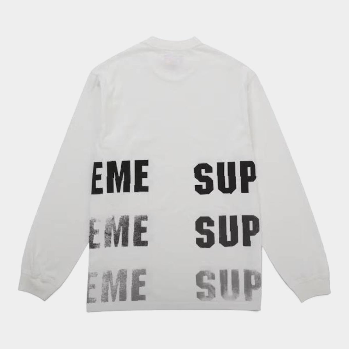  Supreme シュプリーム 2026AW Reflective L/S Top リフレクティブ ロングスリーブトップ ホワイト