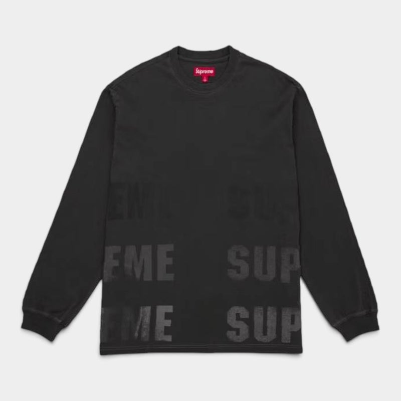 Supreme シュプリーム 2026AW Reflective L/S Top リフレクティブ ロングスリーブトップ ブラック