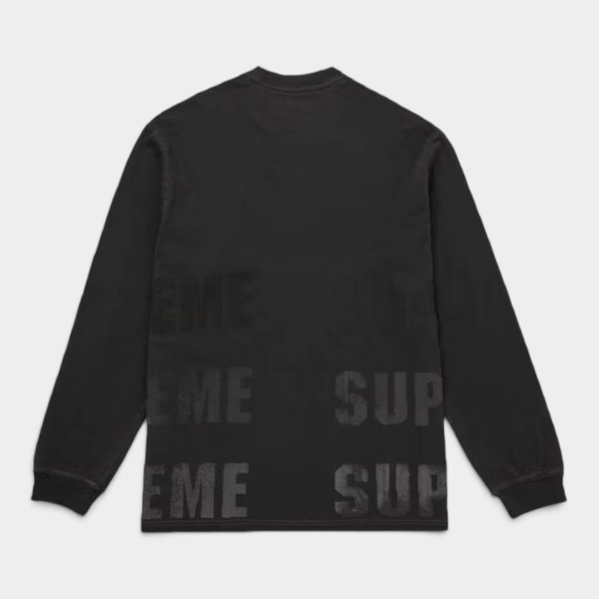 Supreme シュプリーム 2026AW Reflective L/S Top リフレクティブ ロングスリーブトップ ブラック