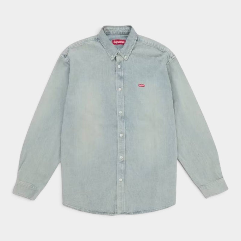 Supreme シュプリーム 2026AW Small Box Shirt スモール ボックス シャツ ライトウォッシュドインディゴデニム