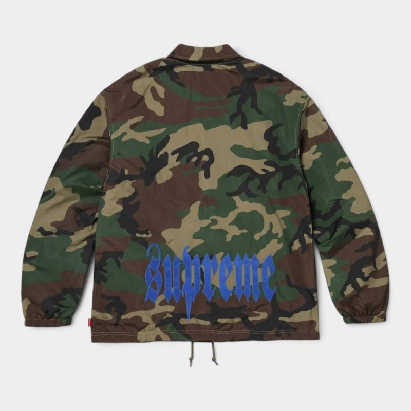 Supreme シュプリーム 2026AW Coaches Jacket　コーチジャケット ウッドランドカモ
