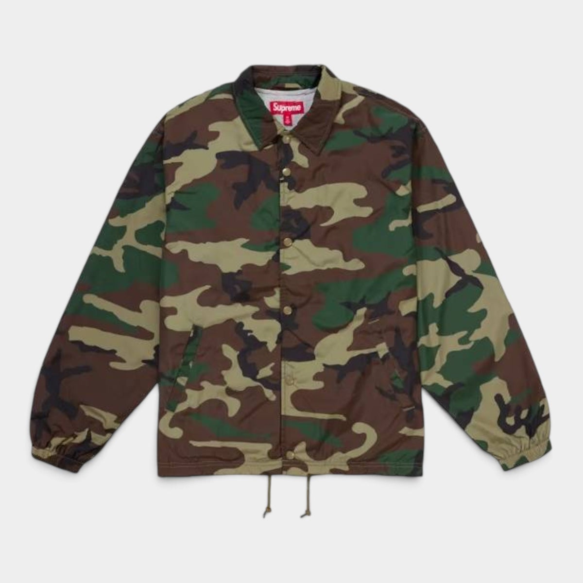 Supreme シュプリーム 2026AW Coaches Jacket　コーチジャケット ウッドランドカモ