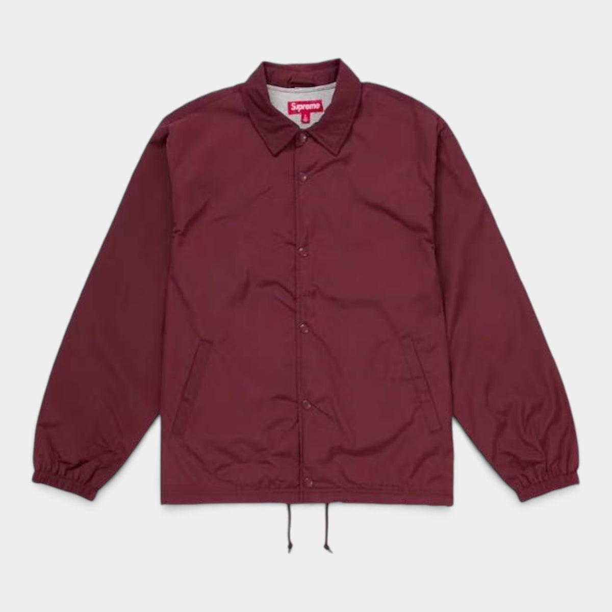  Supreme シュプリーム 2026AW Coaches Jacket　コーチジャケット 　バーガンディ