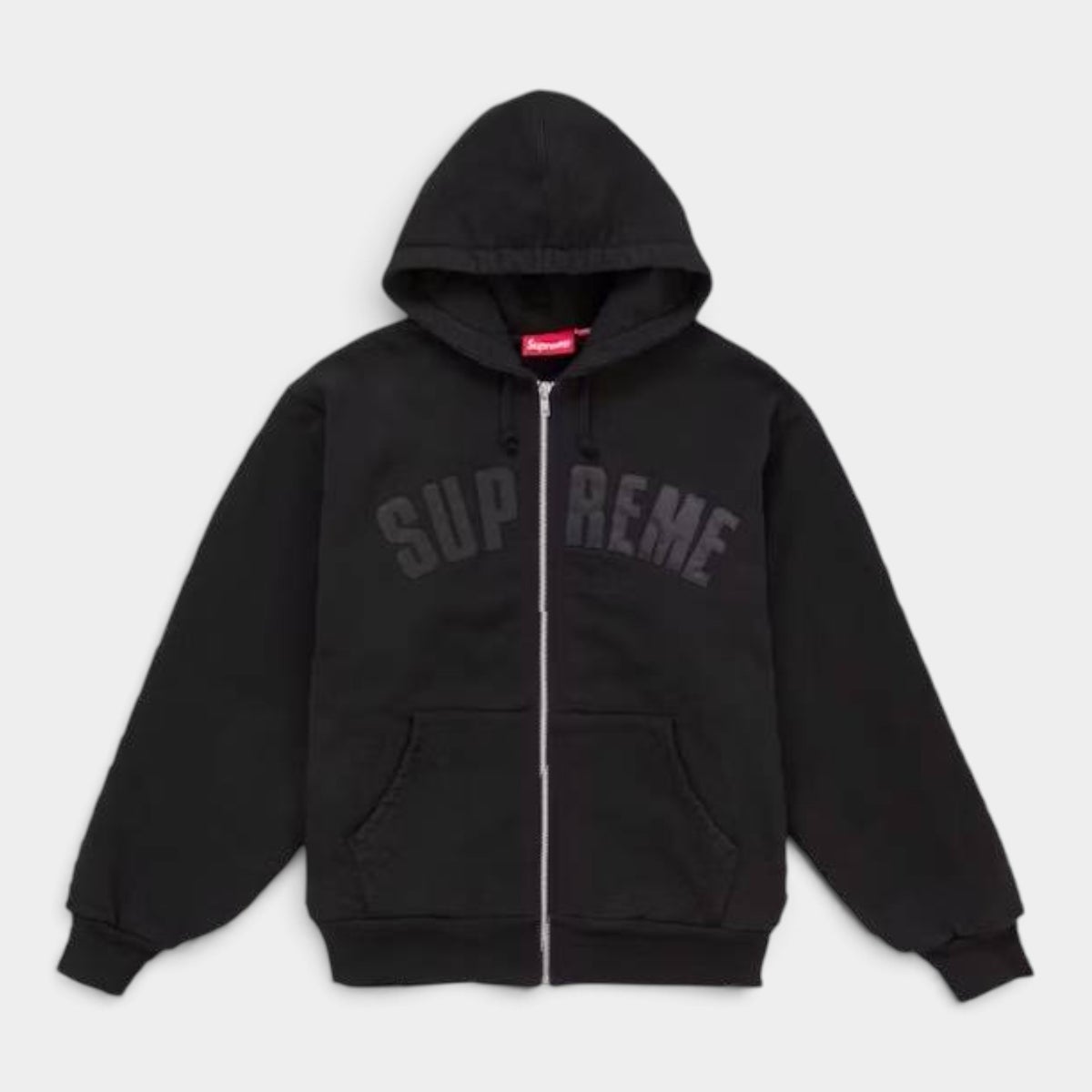 Supreme シュプリーム 2026AW Arc Thermal Lined Zip Up Hooded Sweatshirt アーク サーマル ラインド ジップアップ フーデッド スウェットパーカー ブラック