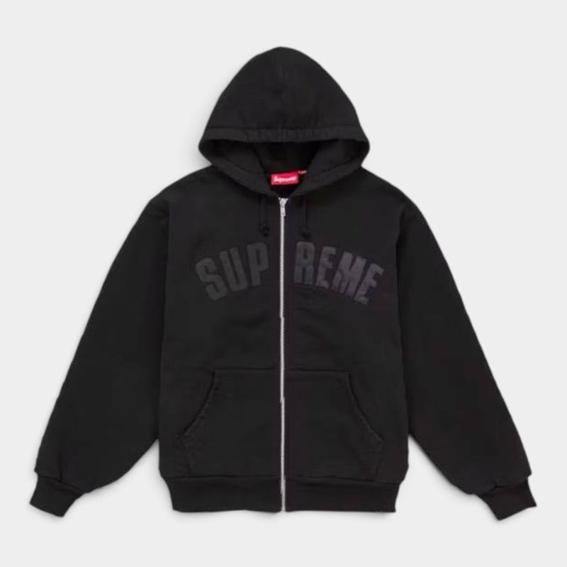 Supreme シュプリーム 2026AW Arc Thermal Lined Zip Up Hooded Sweatshirt アーク サーマル ラインド ジップアップ フーデッド スウェットパーカー ブラック