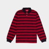Supreme シュプリーム 2026AW Old English Stripe L/S Polo オールドイングリッシュ ストライプ ロングスリーブ ポロ ネイビー