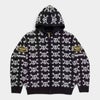  Supreme シュプリーム 2026AW Vanson Leathers Skull Zip Up Hooded Sweater バンソンレザーズ スカル ジップアップ フーデッド セーターブラック