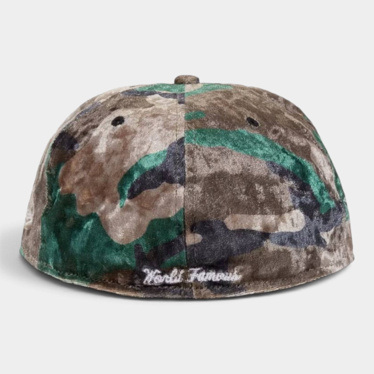 Supreme シュプリーム 2026AW Crushed Velvet Box Logo New Era Cap クラッシュド ベルベット ボックスロゴ ニューエラキャップ　ウッドランドカモ