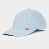 Supreme シュプリーム 2026AW Monogram Jacquard 6-Panel Cap モノグラム ジャカード 6パネルキャップ ライトブルー