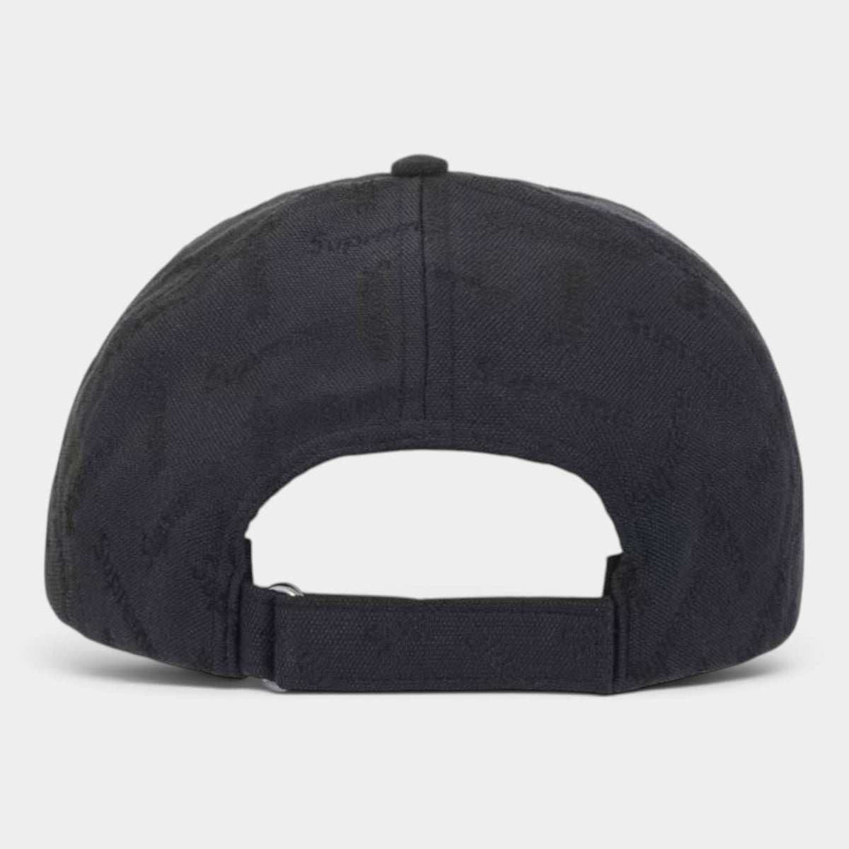 Supreme シュプリーム 2026AW Monogram Jacquard 6-Panel Cap モノグラム ジャカード 6パネルキャップ ブラック