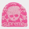  Supreme シュプリーム 2026AW Vanson Leathers Skull Beanie バンソンレザーズ スカル ビーニー ピンク