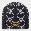 Supreme シュプリーム 2026AW Vanson Leathers Skull Beanie バンソンレザーズ スカル ビーニー ブラック