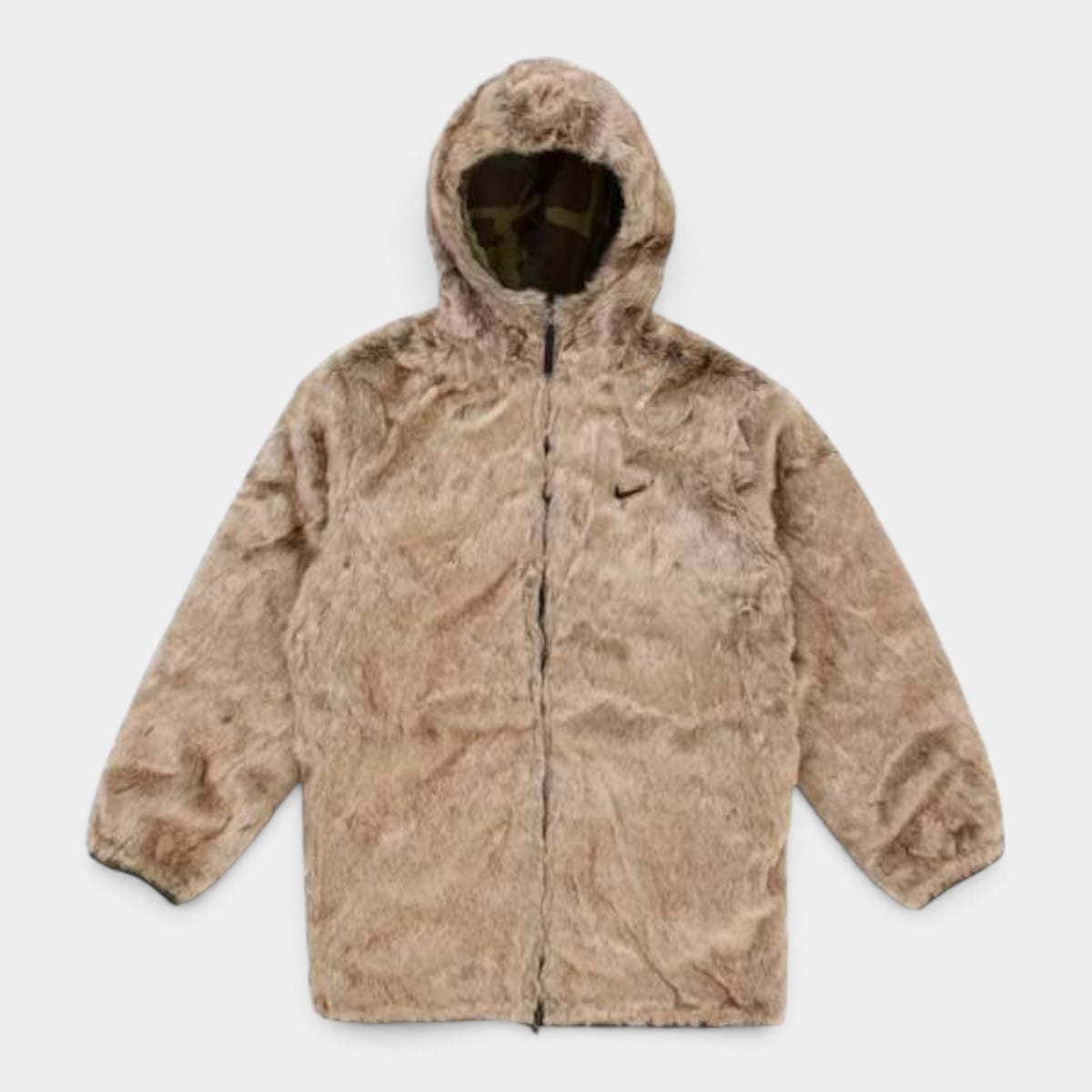  Supreme シュプリーム 2026AW Nike Faux Fur Reversible Parka ナイキ フェイクファー リバーシブル パーカ ウッドランドカモ