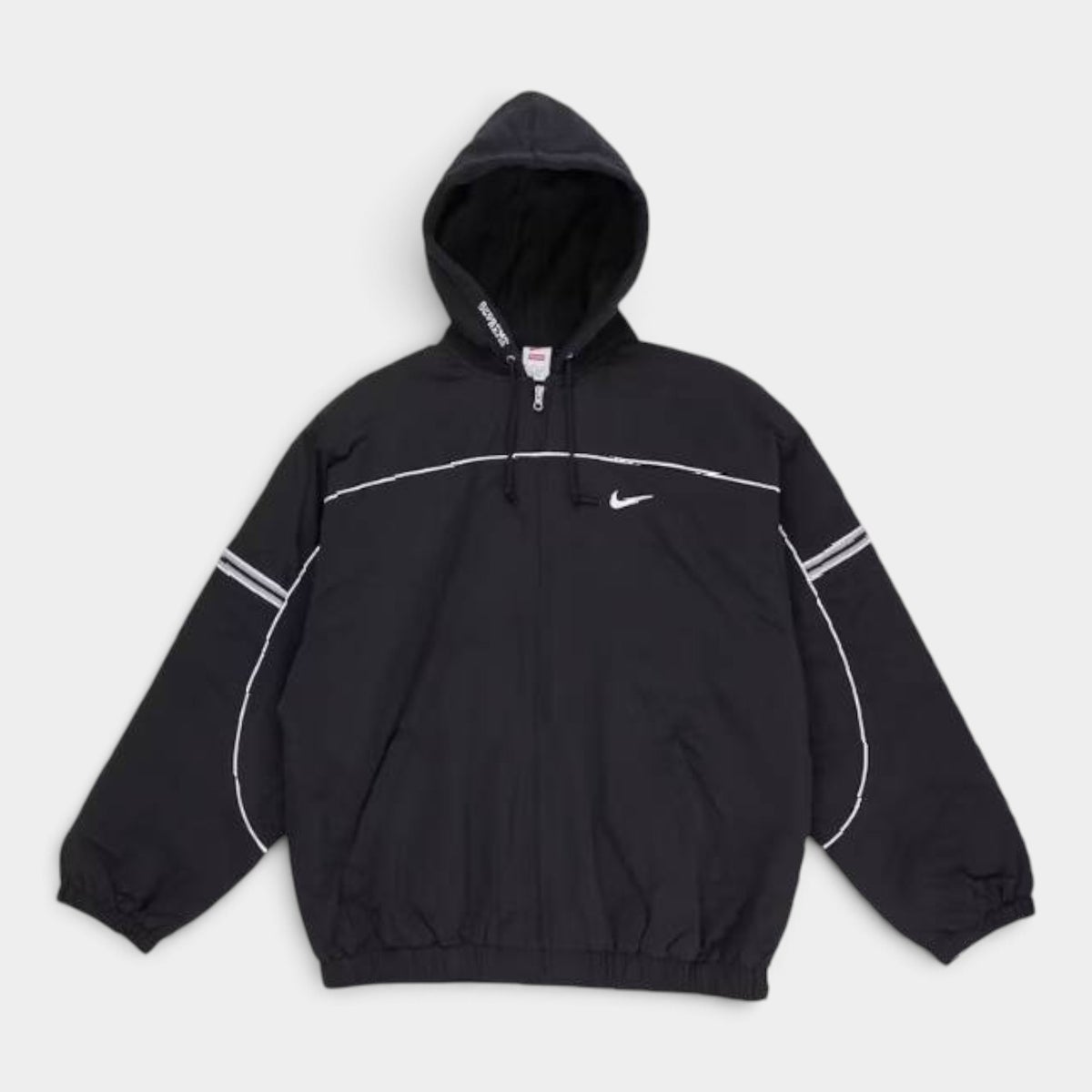 Supreme シュプリーム 2026AW Nike Nylon Hooded Jacket ナイキ ナイロン フーデッド ジャケット ブラック