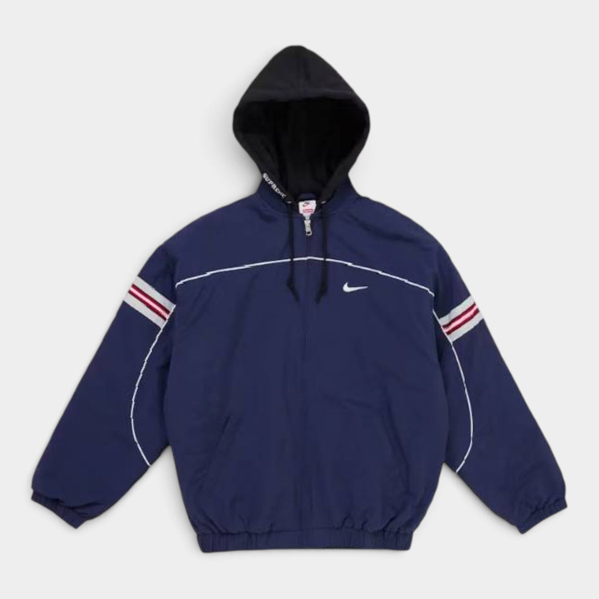 Supreme シュプリーム 2026AW Nike Nylon Hooded Jacket ナイキ ナイロン フーデッド ジャケット ネイビー