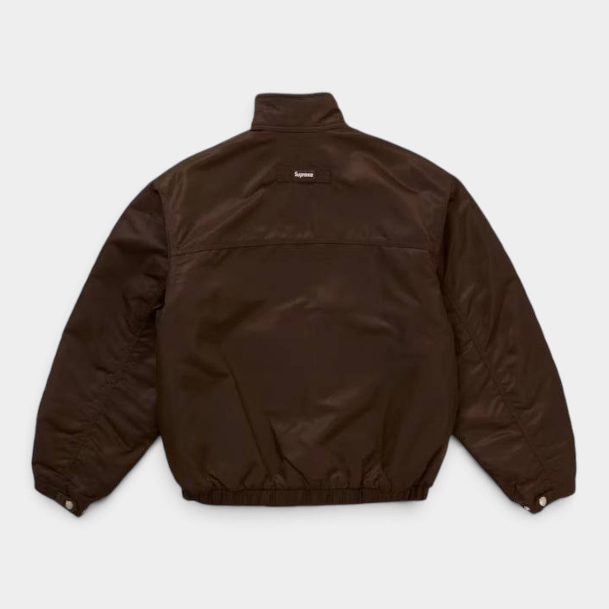 Supreme シュプリーム 2026AW Stand Collar Lined Nylon Jacket　スタンドカラー ラインド ナイロン ジャケット　ブラウン