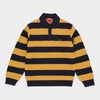 Supreme シュプリーム 2026AW Small Box Sweater Polo スモール ボックス セーター ポロ ネイビーストライプ