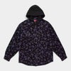  Supreme シュプリーム 2026AW Quilted Lined Hooded Velvet Snap Shirt　キルテッド ラインド フーデッド ベルベット スナップ シャツ　フローラル
