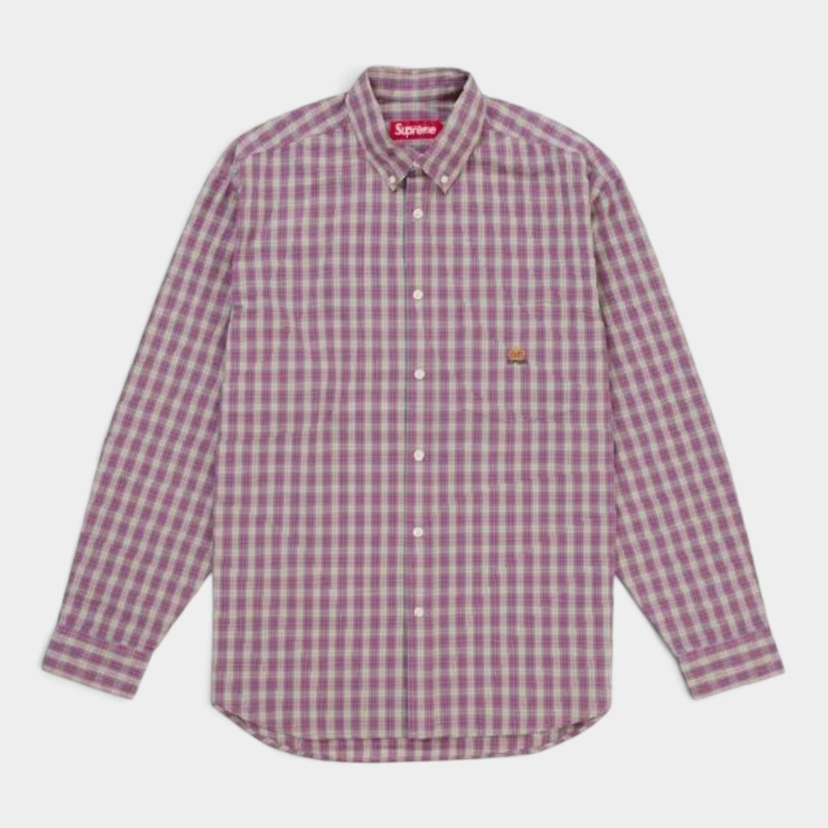 Supreme シュプリーム 2026AW Mini Plaid Shirt ミニ プレイド シャツ ピンク