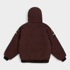 Supreme シュプリーム 2026AW Vanson Leathers Reversible Quilted Hooded Jacket バンソンレザーズ リバーシブル キルテッド フーデッドジャケット ブラウン